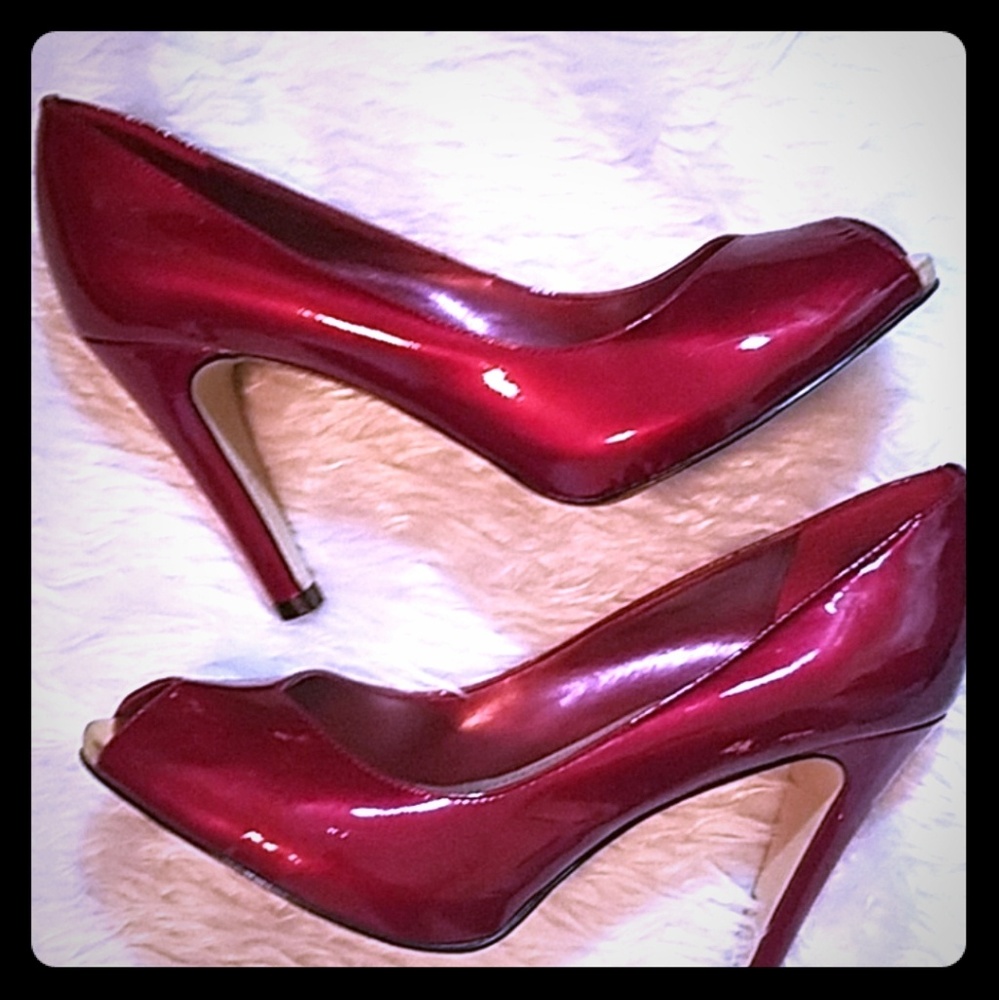 Burgundy Heels
